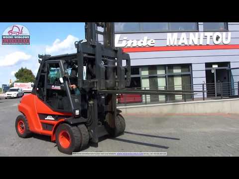 Wózek widłowy Linde H80D 900 2010 BD 4495D