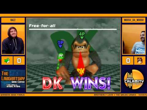 BL+TMG | Moosh_Da_Moosh (DK) vs Razz (Yoshi, Falcon) - Winners Semi Finals - SSB64