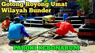 Download lagu Gotong Royong Umat Wilayah St. Stephanus Bunder (Persiapan Peresmian Taman Doa Biyung Mariyah) mp3