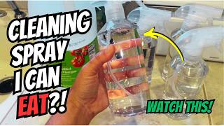 How to Make Vinegar Cleaning Spray #diy #nontoxic #cleaninghacks