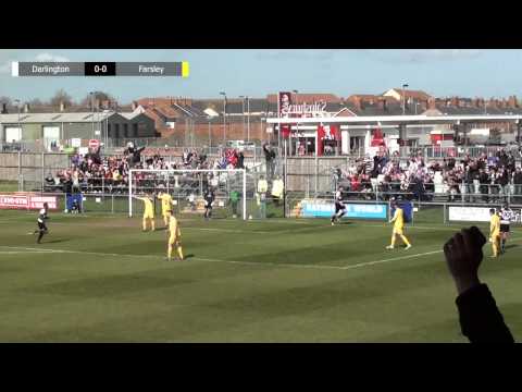 Darlington 3-0 Farsley - Evo-Stik First Division North - 2013/14