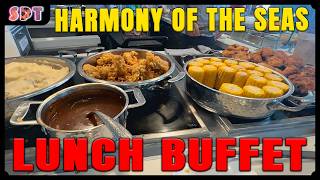 Harmony of the Seas Windjammer Lunch Buffet FULL Tour