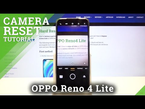 How to Reset Camera Settings in OPPO Reno 4 Lite – Set Default Camera Options