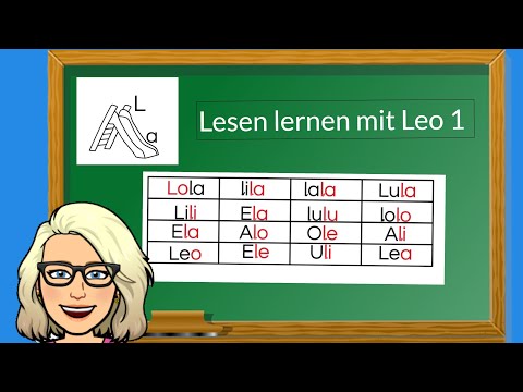 Lesen lernen mit Leo 1, Deutsch, Klasse 1, Lesen, Leserutsche