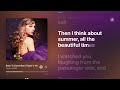 Back To December Taylor S Version Karaoke Version Taylor Swift