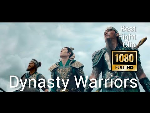 Dynasty  Warriors/Fight Scene/ Lu Bu VS Three Heros