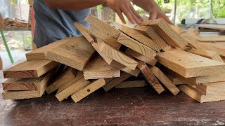 Super Unique Ideas Using Old Pallet Wood || Projects to Reuse Old Pallet Wood