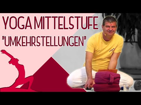 Mittelstufe "Umkehrstellungen" mit Mahavira - Yoga Vidya Ashram Live - 16:15 Uhr 26.04.2021