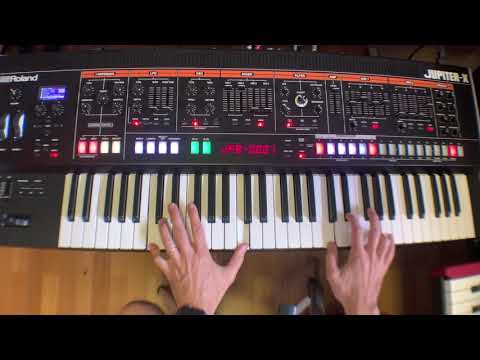 Creating a patch on Roland Jupiter X