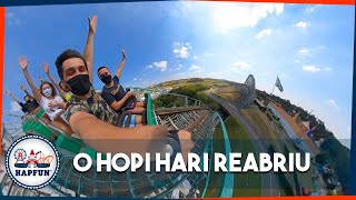 Como foi a REABERTURA do Hopi Hari? + Cuidados com os visitantes e reformas do parque.