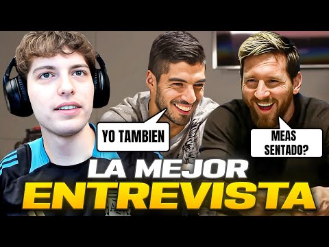 DAVOO XENEIZE REACCIONA A LA MEJOR ENTREVISTA DE MESSI Y SUAREZ (2017)