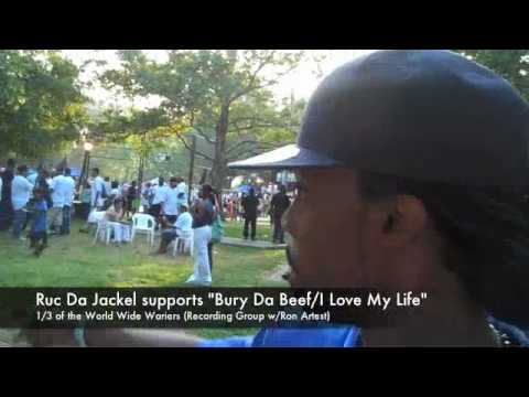 Ruc Da Jackel says "Bury Da Beef/I Love My Life"