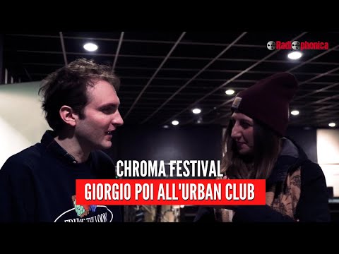 Giorgio Poi all'Urban Club di Perugia