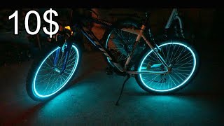 Bike wheel lights hack | simple DIY