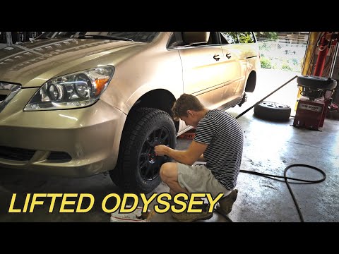 I got a Free Honda ODYSSEY! + LIFT KIT AND EXHAUST