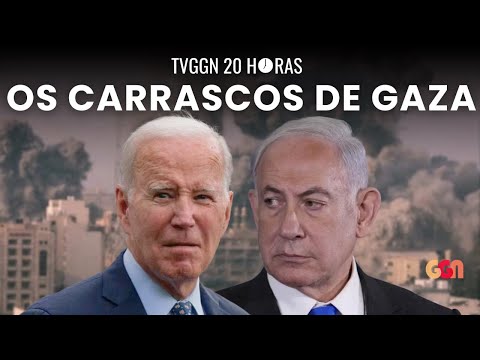 Biden e Netanyahu, os carrascos de Gaza | TV GGN 20H | 18/10/23