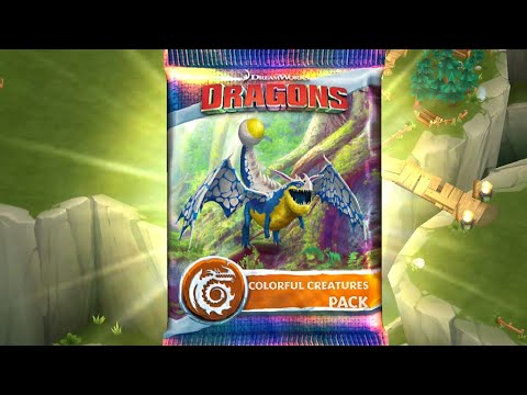 COLORFUL CREATURES PACK - Dragons:Rise of Berk
