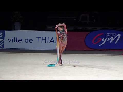 Katsiaryna HALKINA (BLR) ribbon - 2017 Thiais EF