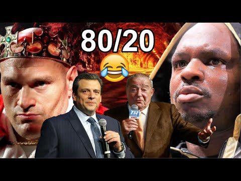 Tyson Fury UPSET Dillian Whyte EARNING MORE MONEY than him in their fight so DEMANDS a 80/20 split!!