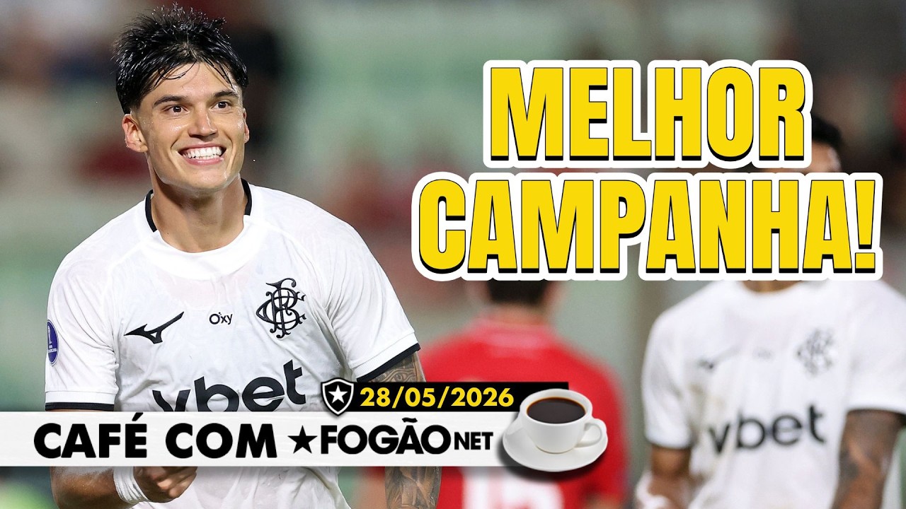 LIVE CAFÉ COM FOGÃONET | Botafogo vence e garante melhor campanha; novo investidor na próxima semana