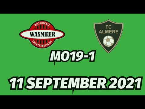 Wasmeer MO19-1 - FC Almere MO19-1