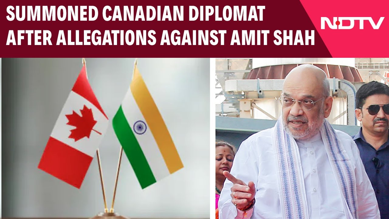 Canada India Tension | Canadian Diplomat Summoned After Allegations Against Amit Shah By Minister