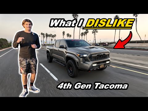 Things I DISLIKE About My 4th Gen Toyota Tacoma!