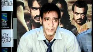 Ajay Devgn promotes Aakrosh on Sony’s Crime Patrol