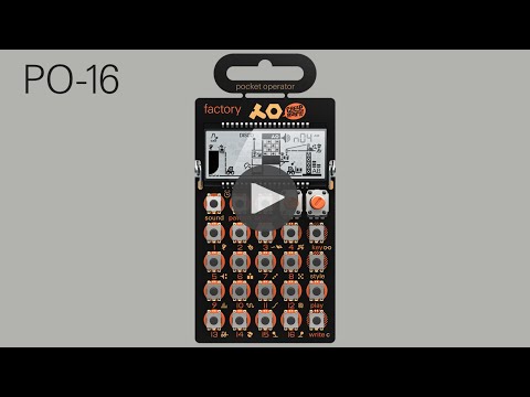 Teenage Engineering PO-16 Factory Pocket Operator Melody Synthesizer image 4