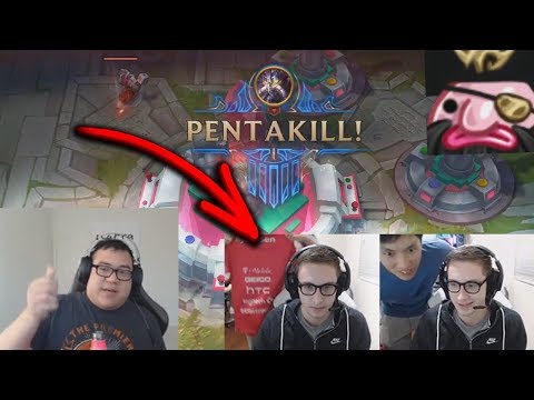 Bjergsen LEAKS SECRET TSM STUFF | Scarra with the Pentakill | Tobias Fate & Gross Gore DUO on NA
