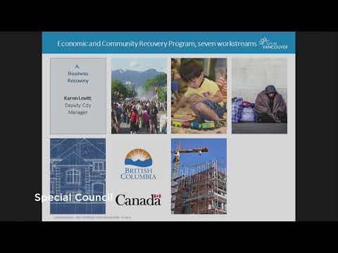 Council COVID-19 Recovery Committee meeting - May 22, 2020