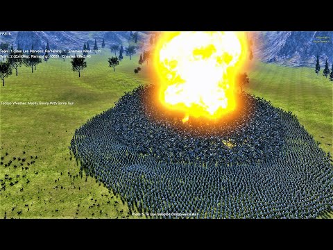 Tribute - Stan Lee Saves the Day Vs 20.000 Zombies Ultimate Epic Battle Simulator