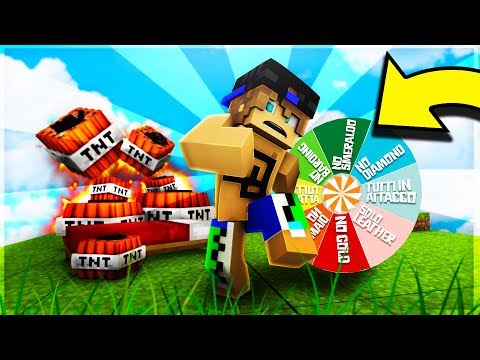 La RUOTA DELLA SFIGA su MINECRAFT ITA!
