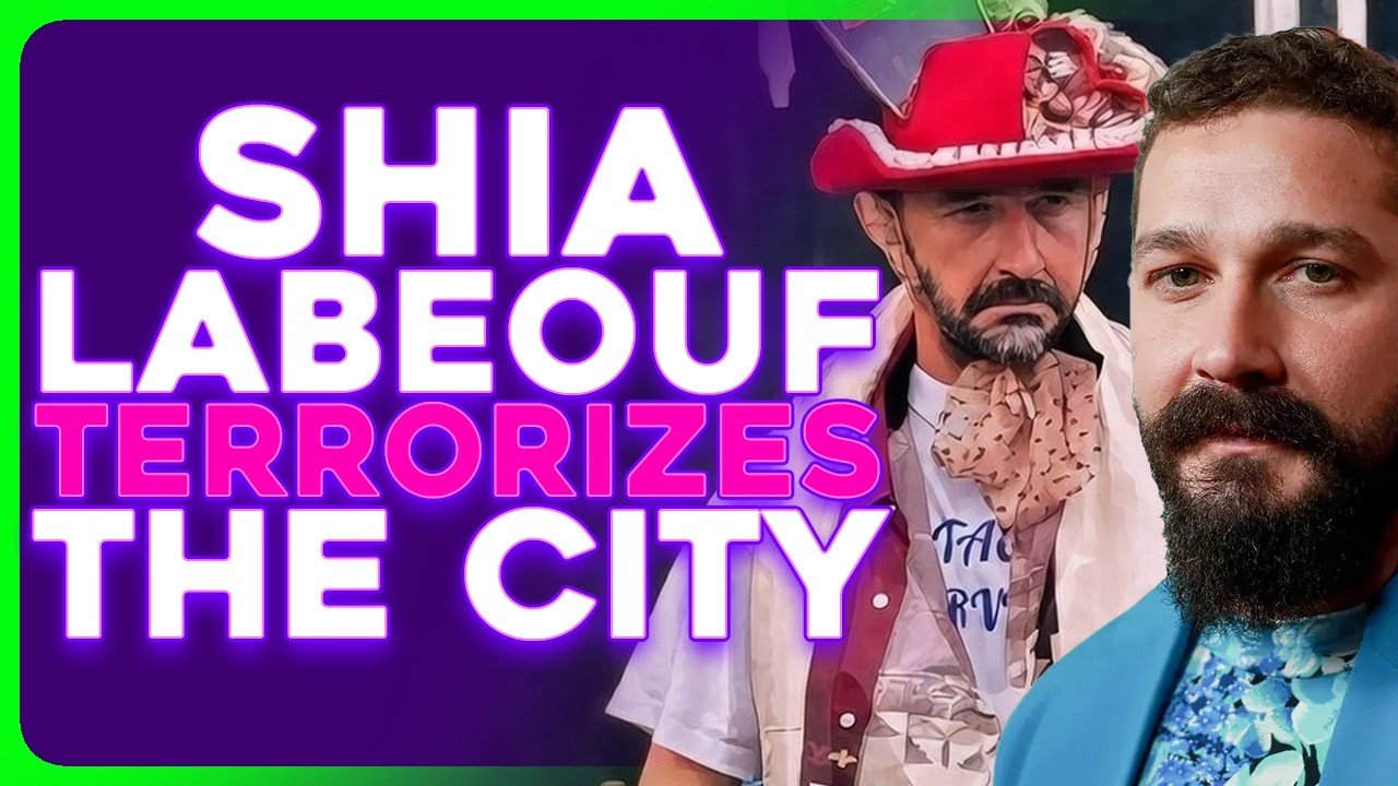 Shia LaBeouf Spreads TERROR in New Orleans on Mardi Gras Bar Crawl