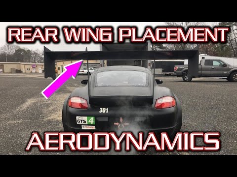 What Does Rear Wing Placement do for Aerodynamics?