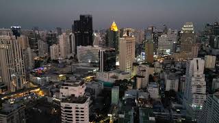 Bangkok from above in 4k. You have never seem the city glow like this.