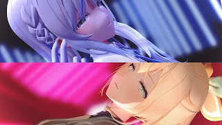 4K『G4L』風真いろは・雨海ルカ【ホロライブ・WeatherPlanet・MMD】