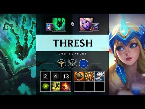 Thresh Support vs Soraka - EUW Challenger Patch 25.09