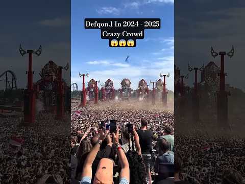 Defqon.1 In #2024 - #2025 Amazing Crowd 😱💥 #defqon1 #hardstyle #electronicmusic #edm #rave #dj