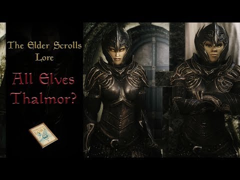 Are all high elves Thalmor? - The Elder Scrolls Lore (Analysis)