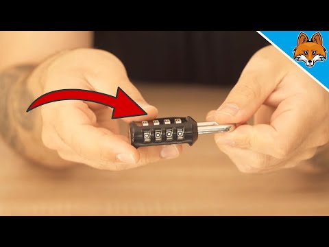 How to open a combination lock without the code 💥