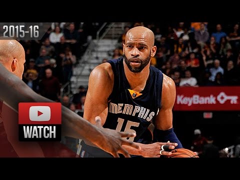Vince Carter Full Highlights at Cavaliers (2016.03.07) - 15 Pts, 2 Blks