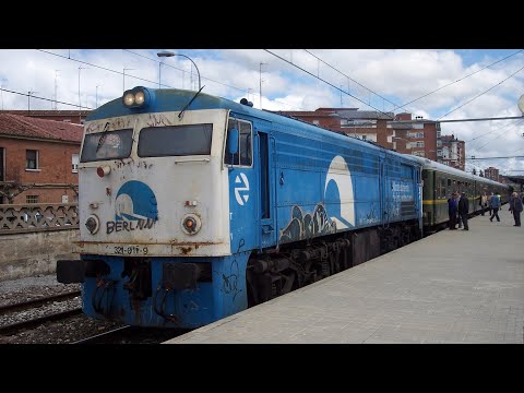 PTG "The Great Spanish Track Bash" railtour,  RENFE/ADIF ALCO 321 011, 2nd May 2007