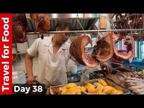 Excursão gastronômica de rua em Hong Kong - carne assada e incrível experiência com Dai Pai Dong!