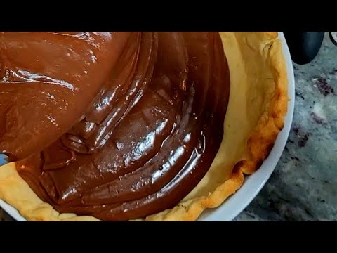 CHOCOLATE PIE Chocolate Pie And Crust From Scratch Simply Mam Cooks