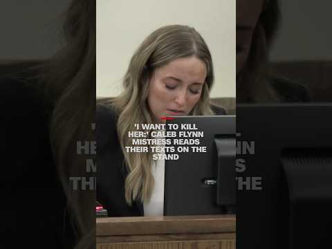 ‘I want to kill her:’ Caleb Flynn mistress reads their texts on the stand