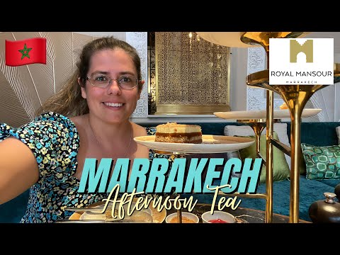 Afternoon Tea Morocco | MARRAKECH | THE LUXURY ROYAL MANSOUR HOTEL | JOS ATKIN