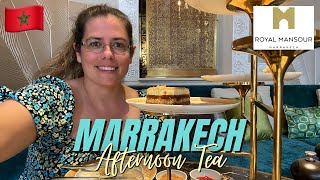 Afternoon Tea Morocco | MARRAKECH | THE LUXURY ROYAL MANSOUR HOTEL | JOS ATKIN