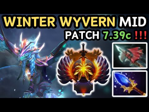 🔥 MID WINTER WYVERN SHOULDN’T DO THIS MUCH 💀 INSANE BURST DAMAGE | DOTA 2