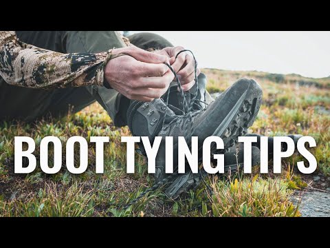 Tips for Tying Hunting Boots - Lace to Fit Your Feet
